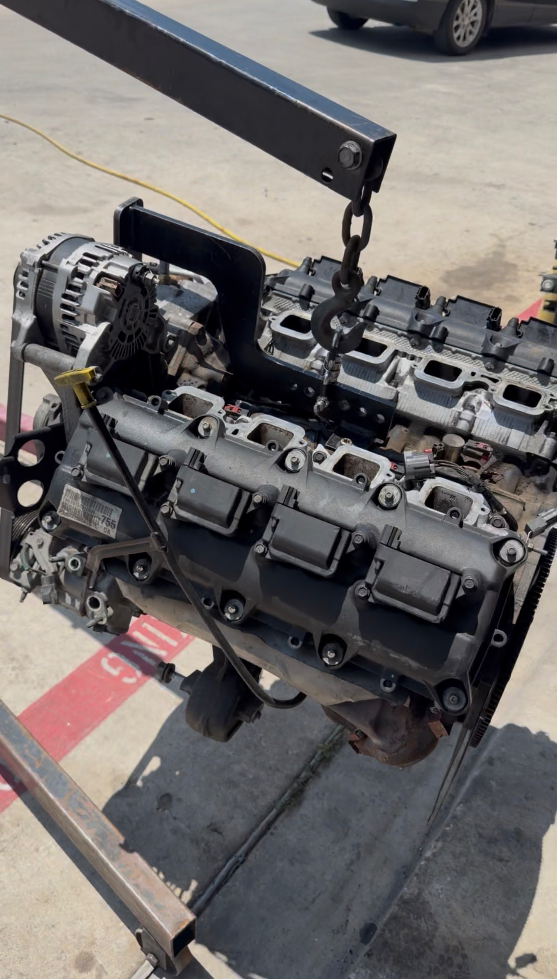 Engine swap on a Ram 1500 5.7 HEMI